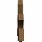 Ekena Millwork Davenport Rough Sawn Timber Gable Bracket, Western Red Cedar, 48"W x 32"H x 4"D x 6"F, 16/12 Pitch GBW048X32X0406DAV00RWR - alternate 5